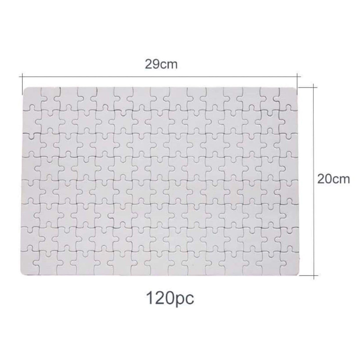 Custom Photo Puzzle — 120 Piece Sublimation