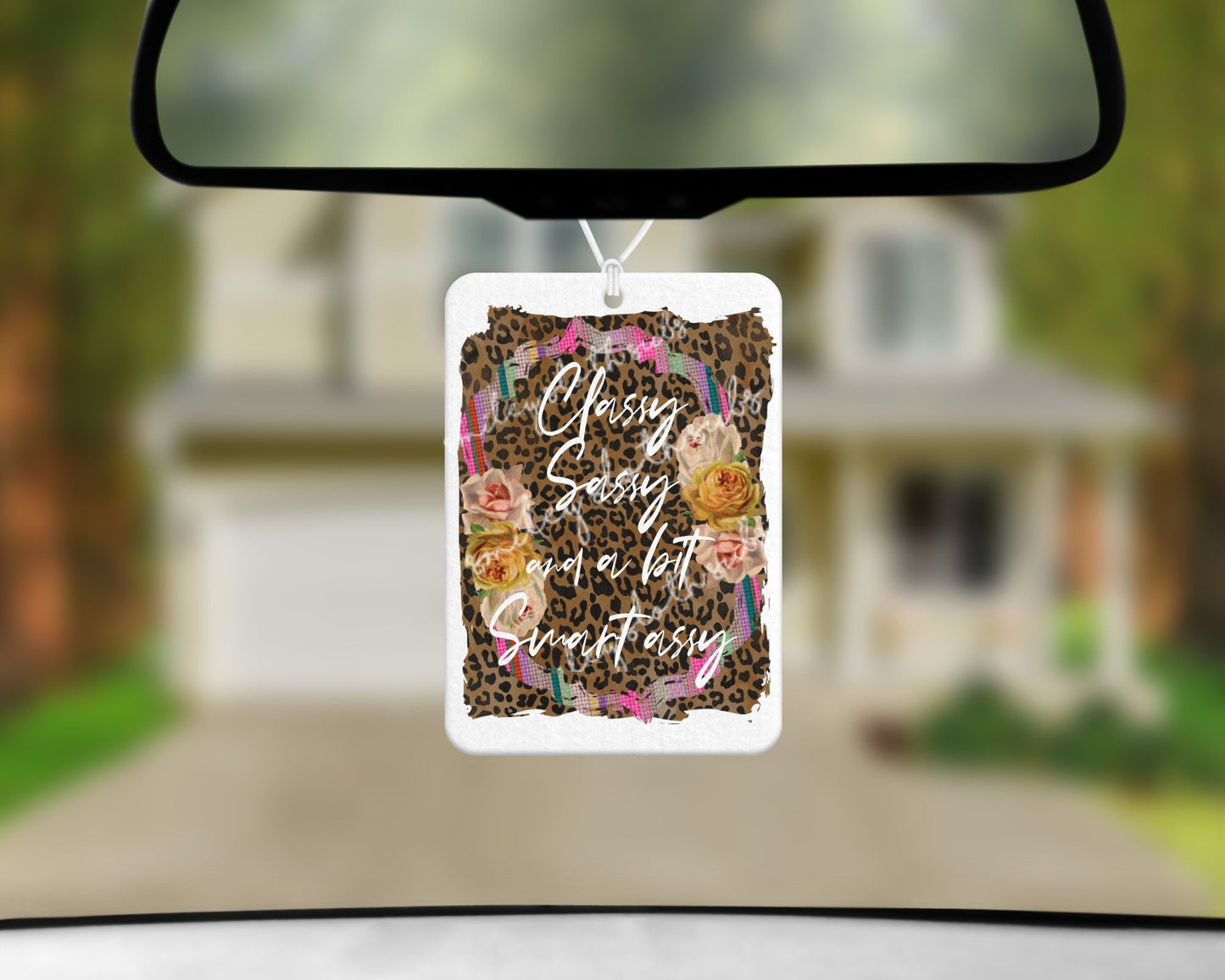 Custom Car Air Freshener — Sublimation