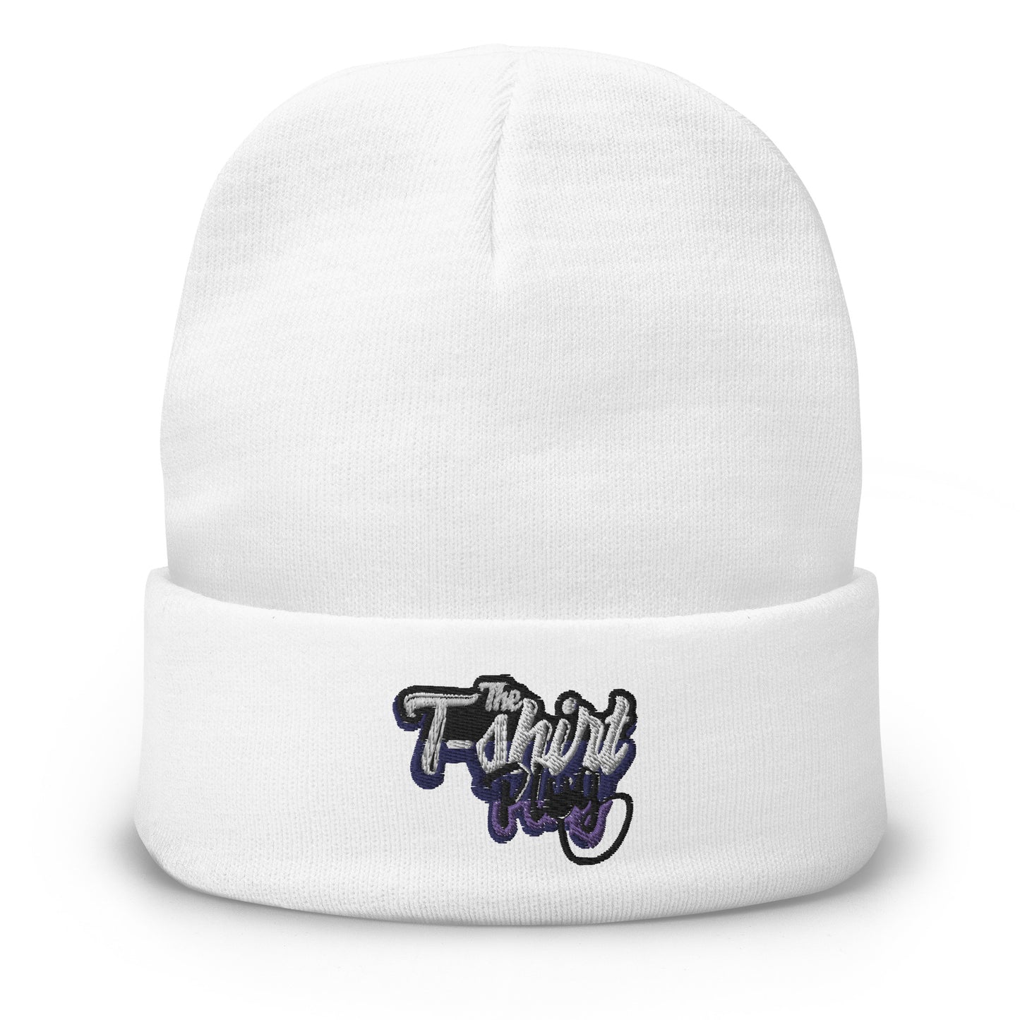 The T-Shirt Plug Embroidered Beanie