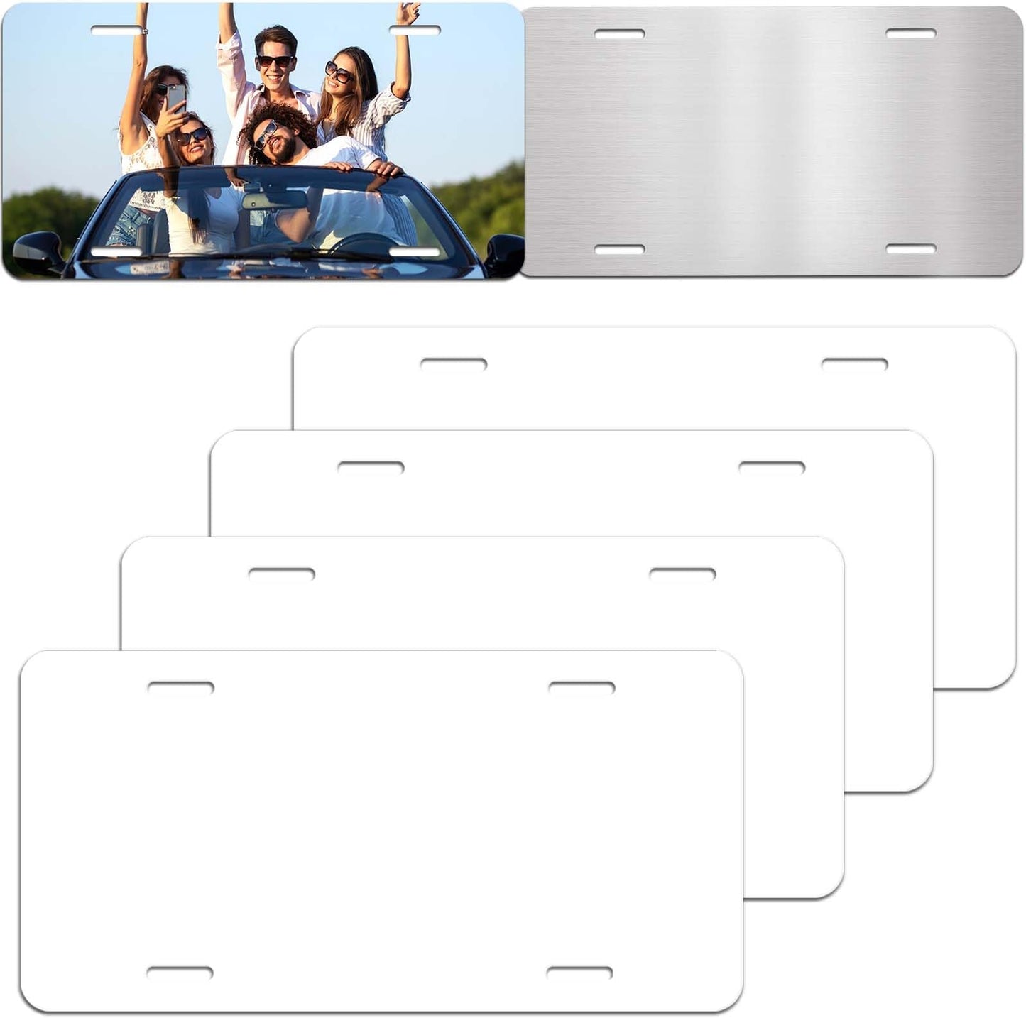Custom License Plate — Sublimation Aluminum