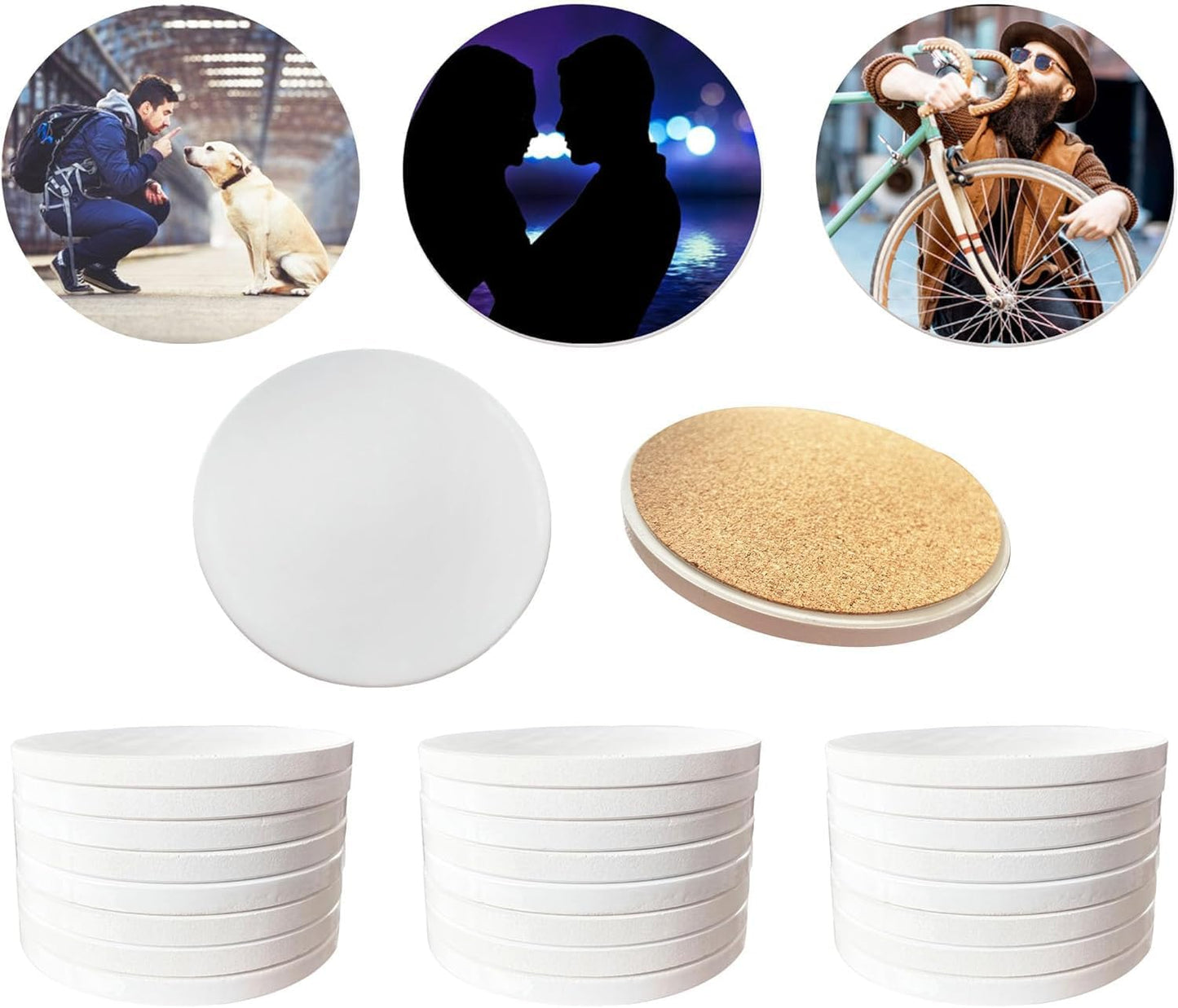 Custom Drink Coaster — Sublimation MDF