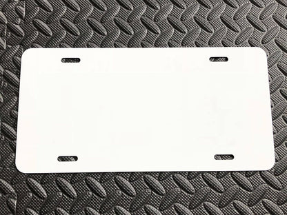 Custom License Plate — Sublimation Aluminum