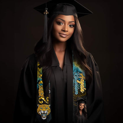 Custom Graduation Stole — Sublimation