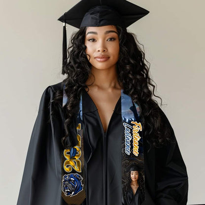 Custom Graduation Stole — Sublimation