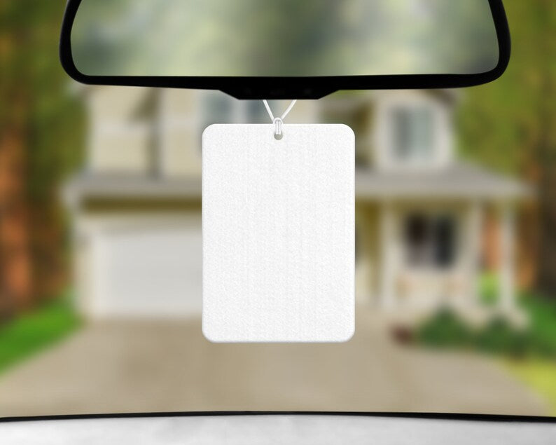 Custom Car Air Freshener — Sublimation