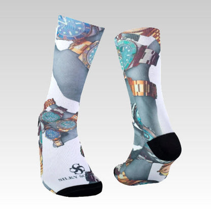 Custom Sublimation Dress Socks