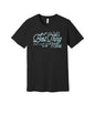 Best Thing That's Ever Been Mine graphic on a black Bella+Canvas 3001 tee