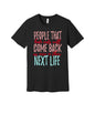 Cat Haters Return as Mice graphic on a black Bella+Canvas 3001 tee