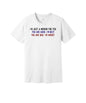 I'm a Mirror graphic on a white Bella+Canvas 3001 tee