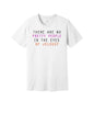 Jealousy Isn't Pretty graphic on a white Bella+Canvas 3001 tee