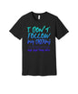 Find My Dreams Later graphic on a black Bella+Canvas 3001 tee