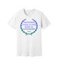 I'm Outstanding graphic on a white Bella+Canvas 3001 tee