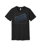 Bought This Shirt to Make You Look graphic on a black Bella+Canvas 3001 tee