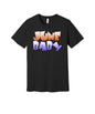 June Baby graphic on a black Bella+Canvas 3001 tee