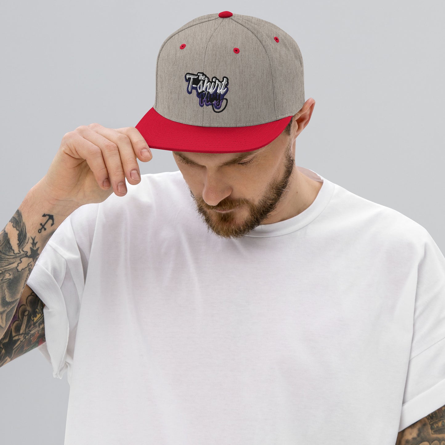 The T-Shirt Plug Snapback Hat