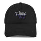 The T-Shirt Plug Distressed Dad Hat