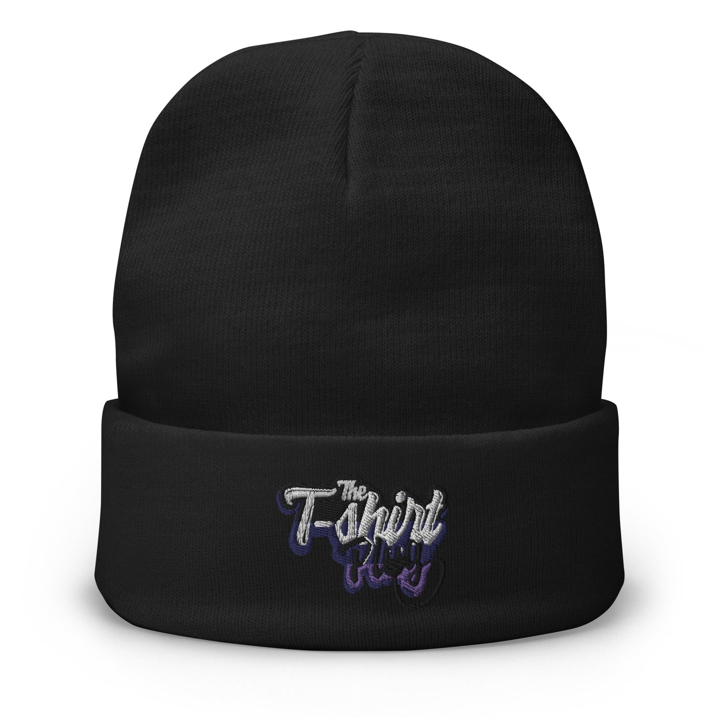 The T-Shirt Plug Embroidered Beanie