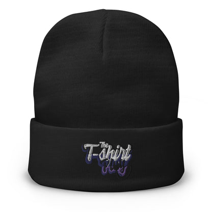The T-Shirt Plug Embroidered Beanie