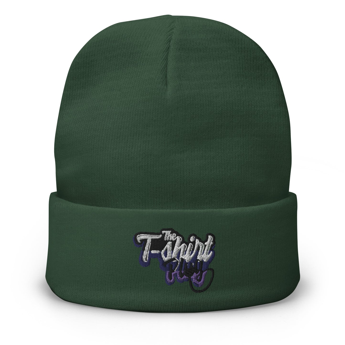 The T-Shirt Plug Embroidered Beanie