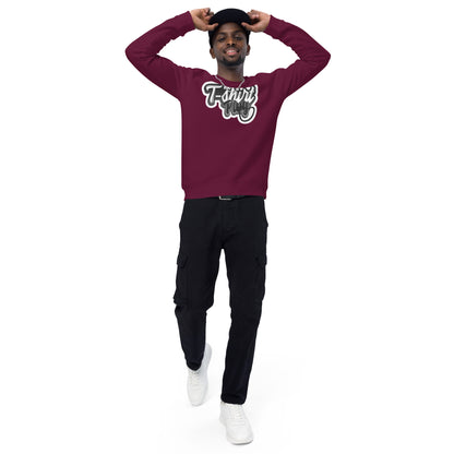 The T-Shirt Plug Unisex organic raglan sweatshirt