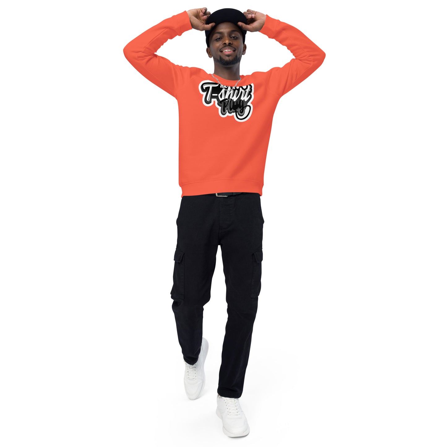 The T-Shirt Plug Unisex organic raglan sweatshirt