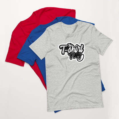 The T-Shirt Plug Custom Unisex T-Shirt (White)