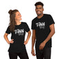 The T-Shirt Plug Custom Unisex T-Shirt (White)