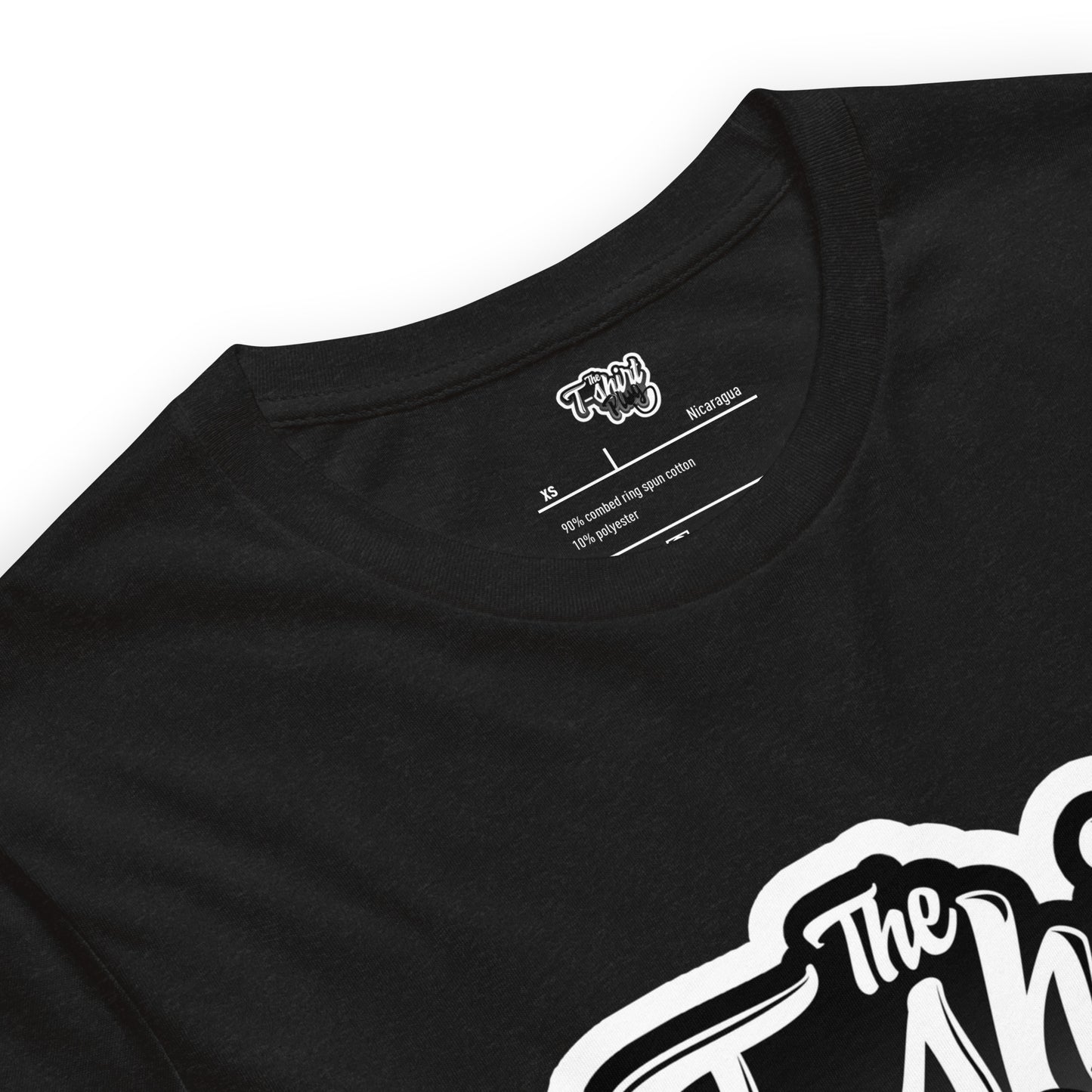 The T-Shirt Plug Custom Unisex T-Shirt (Black Heather)