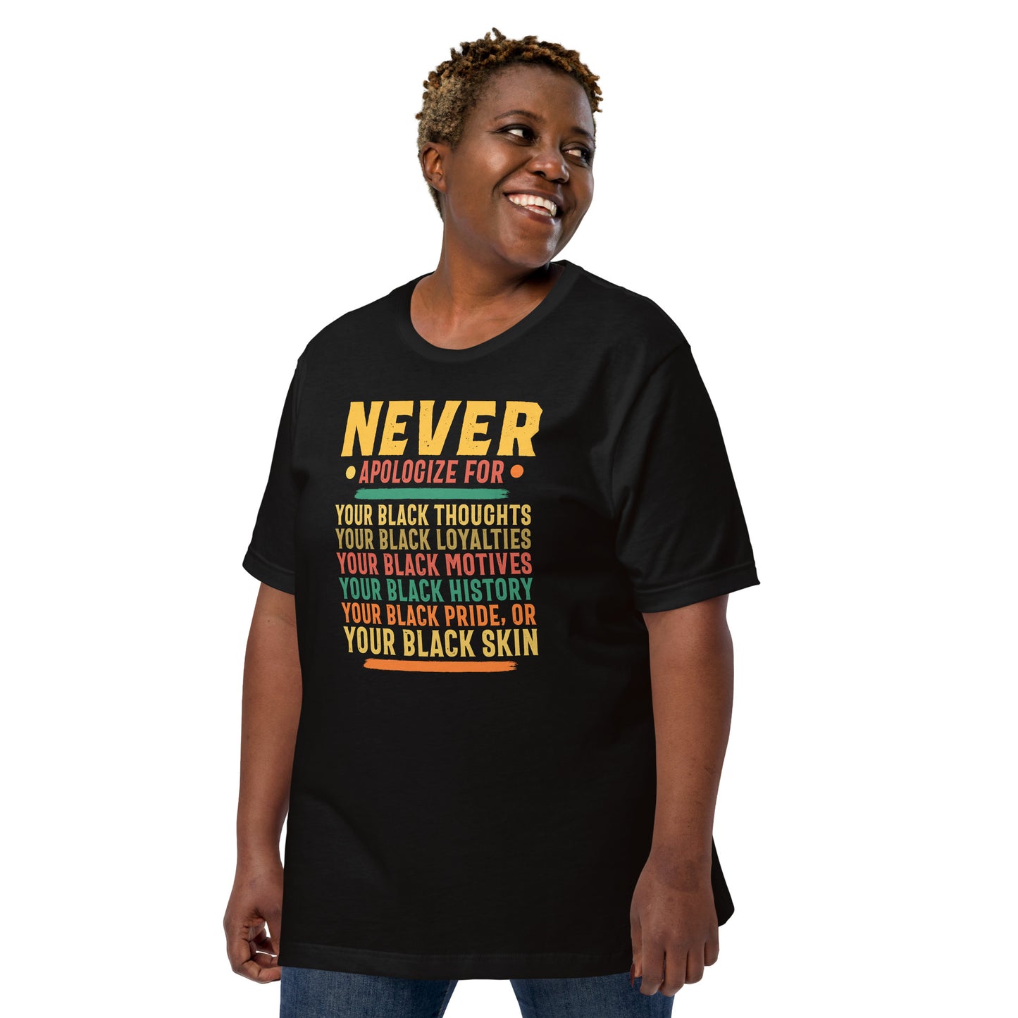 Never Apologize