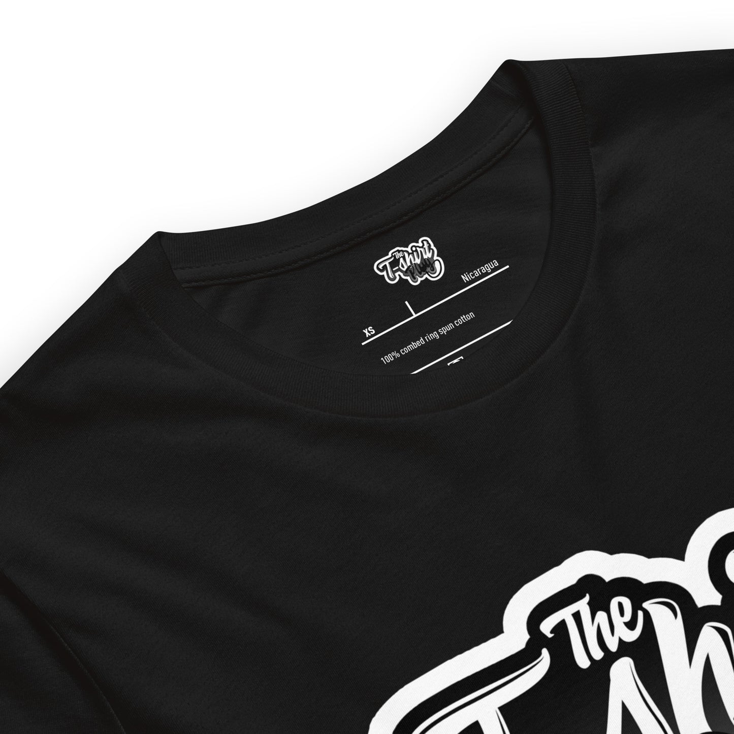 The T-Shirt Plug Custom Unisex T-Shirt (Black Heather)