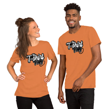 The T-Shirt Plug Custom Unisex T-Shirt (White)