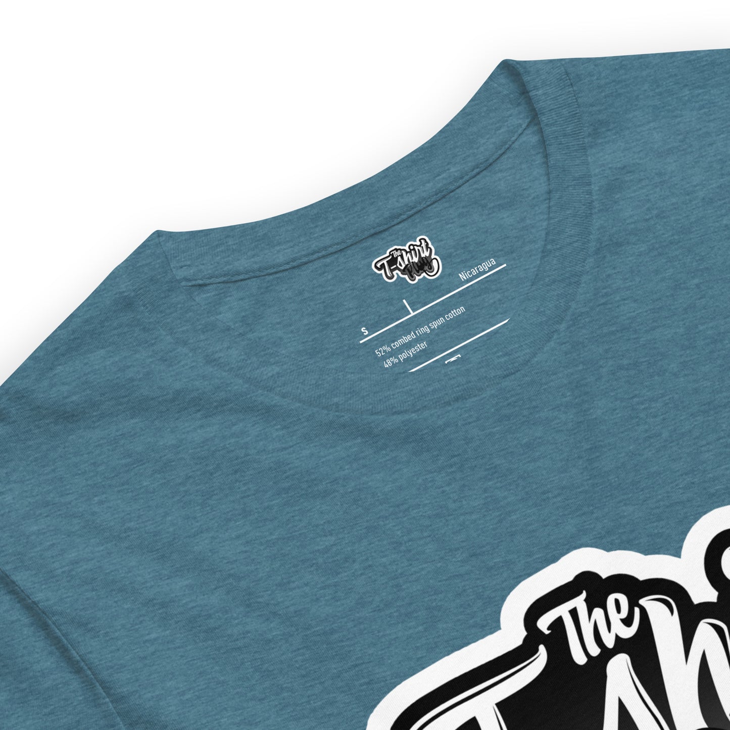 The T-Shirt Plug Custom Unisex T-Shirt (Black Heather)