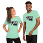 The T-Shirt Plug Custom Unisex T-Shirt (White)