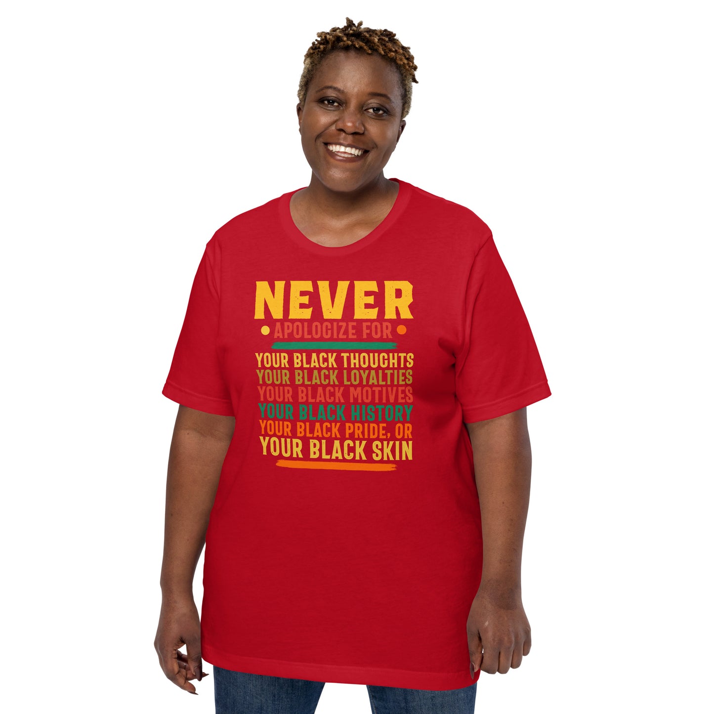 Never Apologize