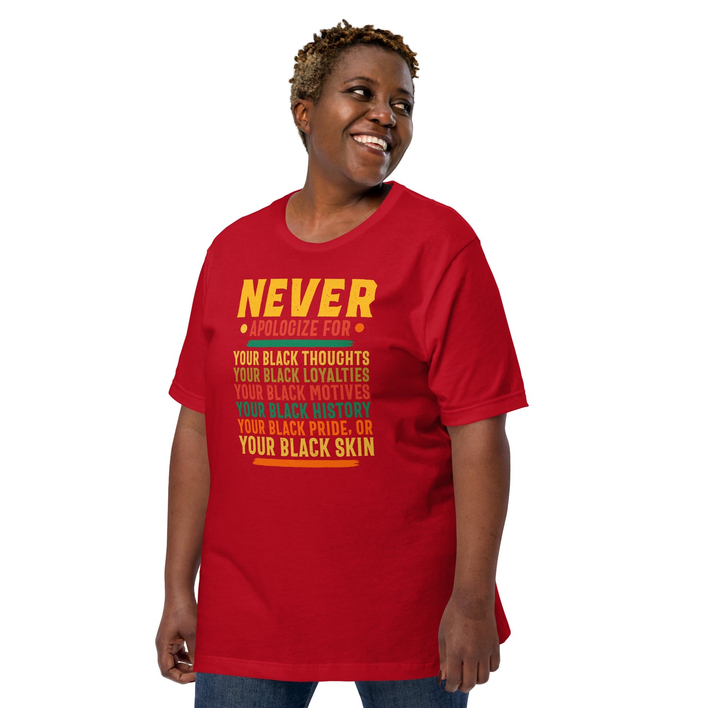 Never Apologize