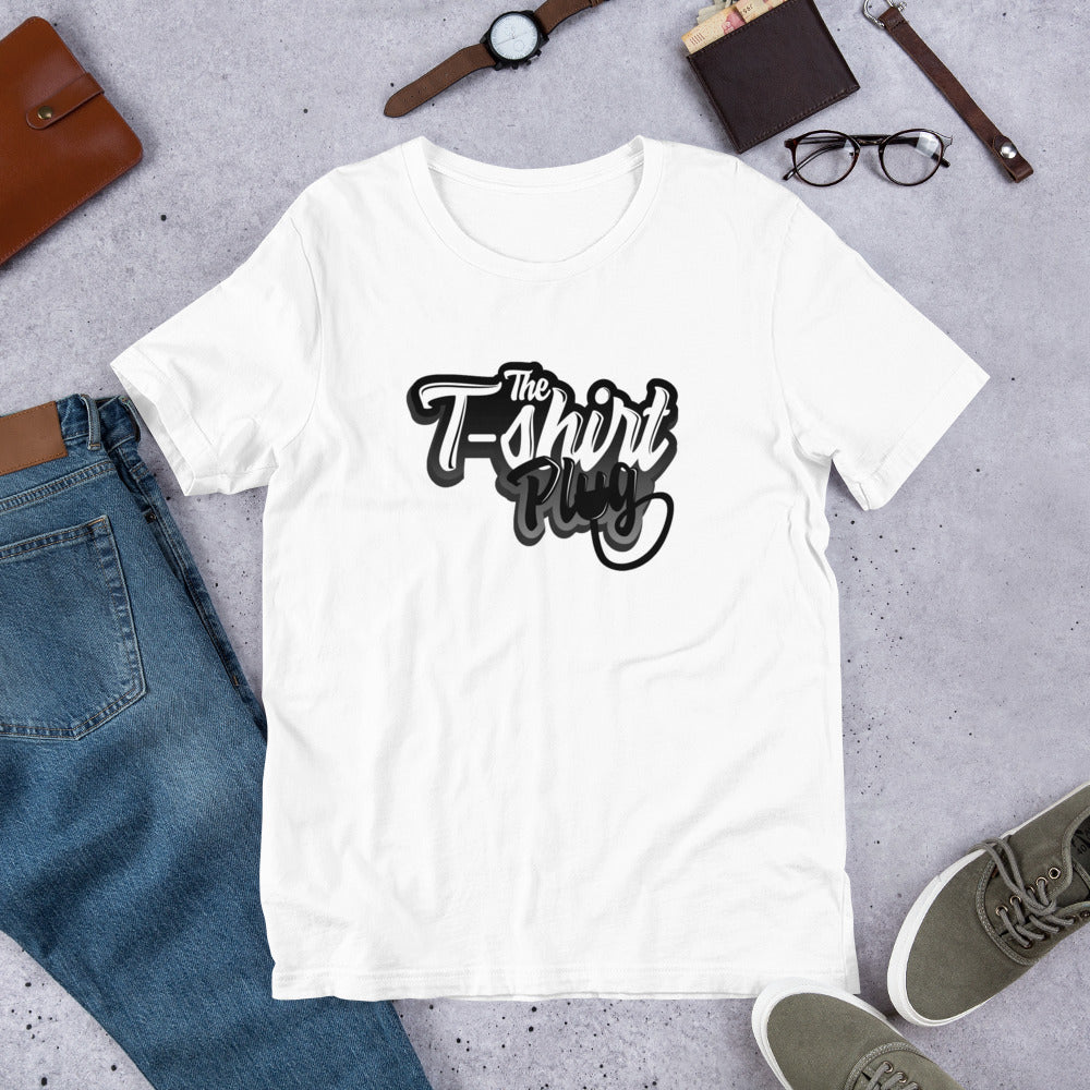 The T-Shirt Plug Custom Unisex T-Shirt (White)