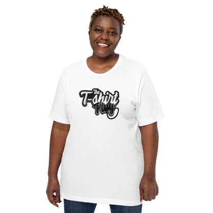 The T-Shirt Plug Custom Unisex T-Shirt (White)