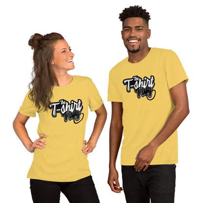 The T-Shirt Plug Custom Unisex T-Shirt (White)