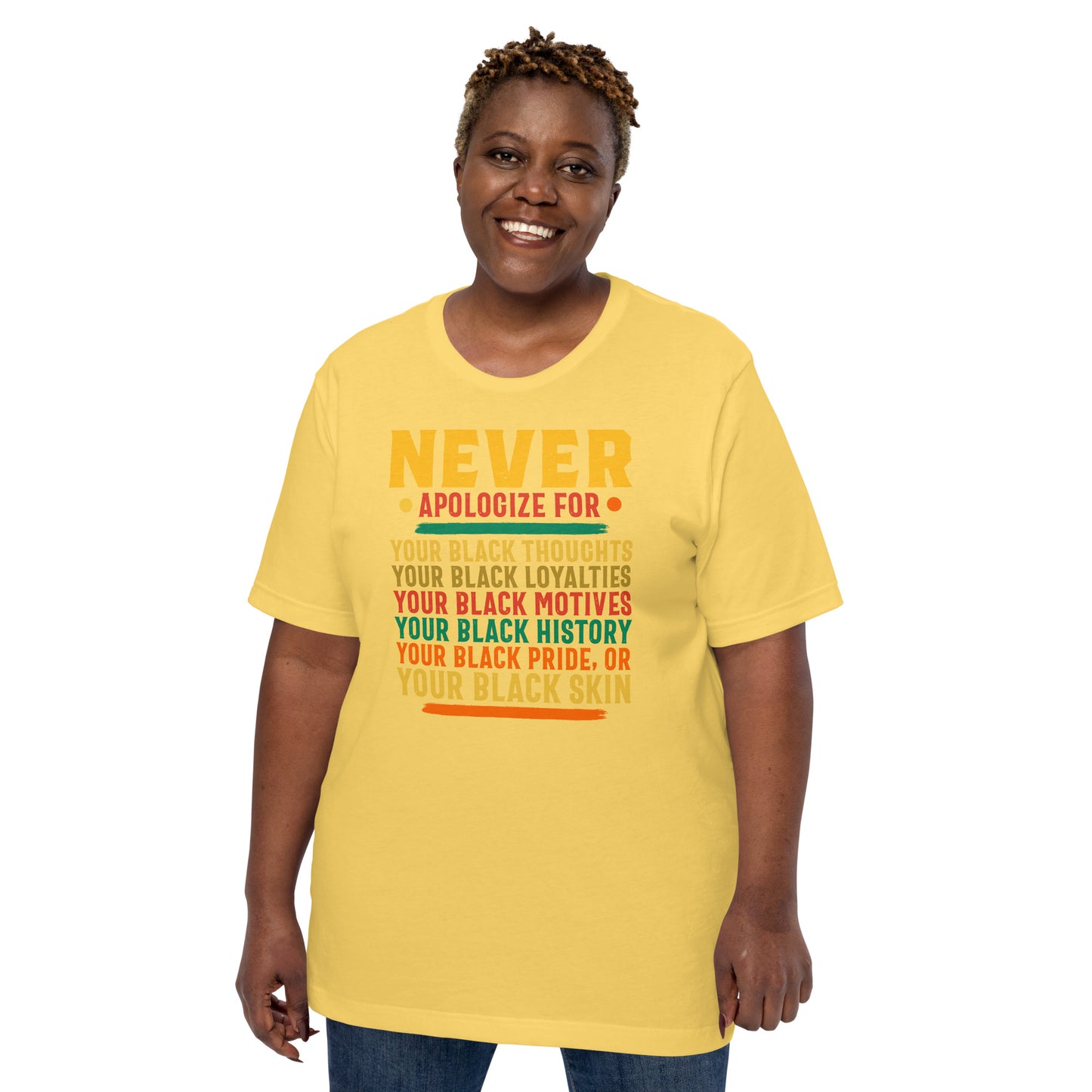 Never Apologize