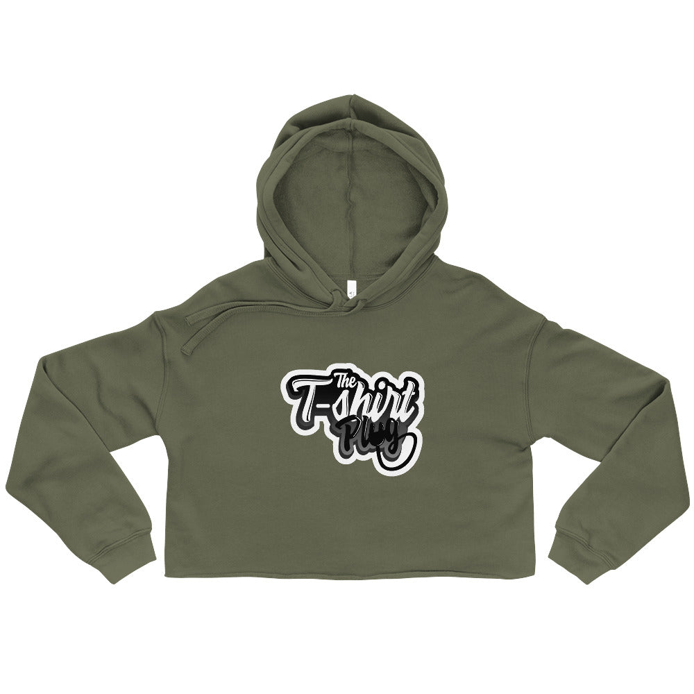 The T-Shirt Plug Crop Hoodie